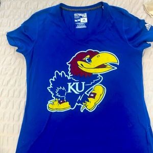 Women’s Kansas Jayhawk Adidas Tee